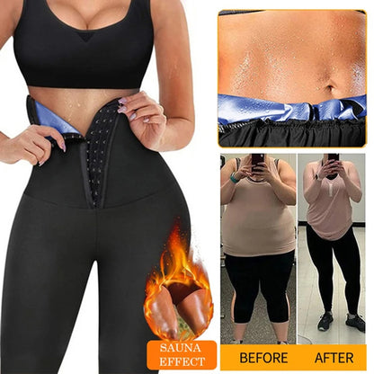 Sauna Sweat Pants — High-Waist Slimming Leggings