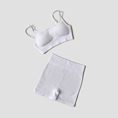 Seamless Yoga Set — Crop Top & Leggings