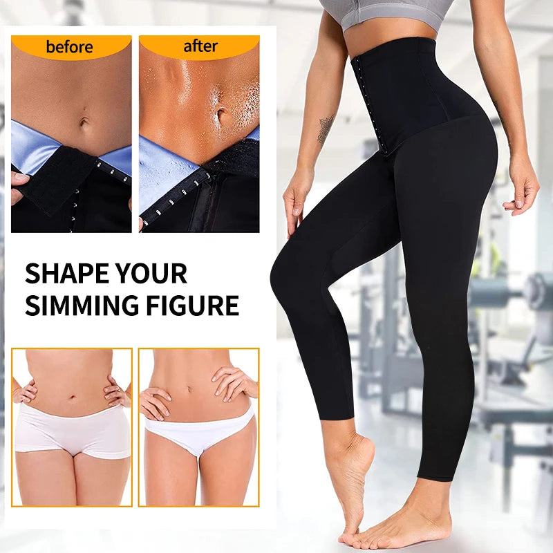 Sauna Sweat Pants — High-Waist Slimming Leggings
