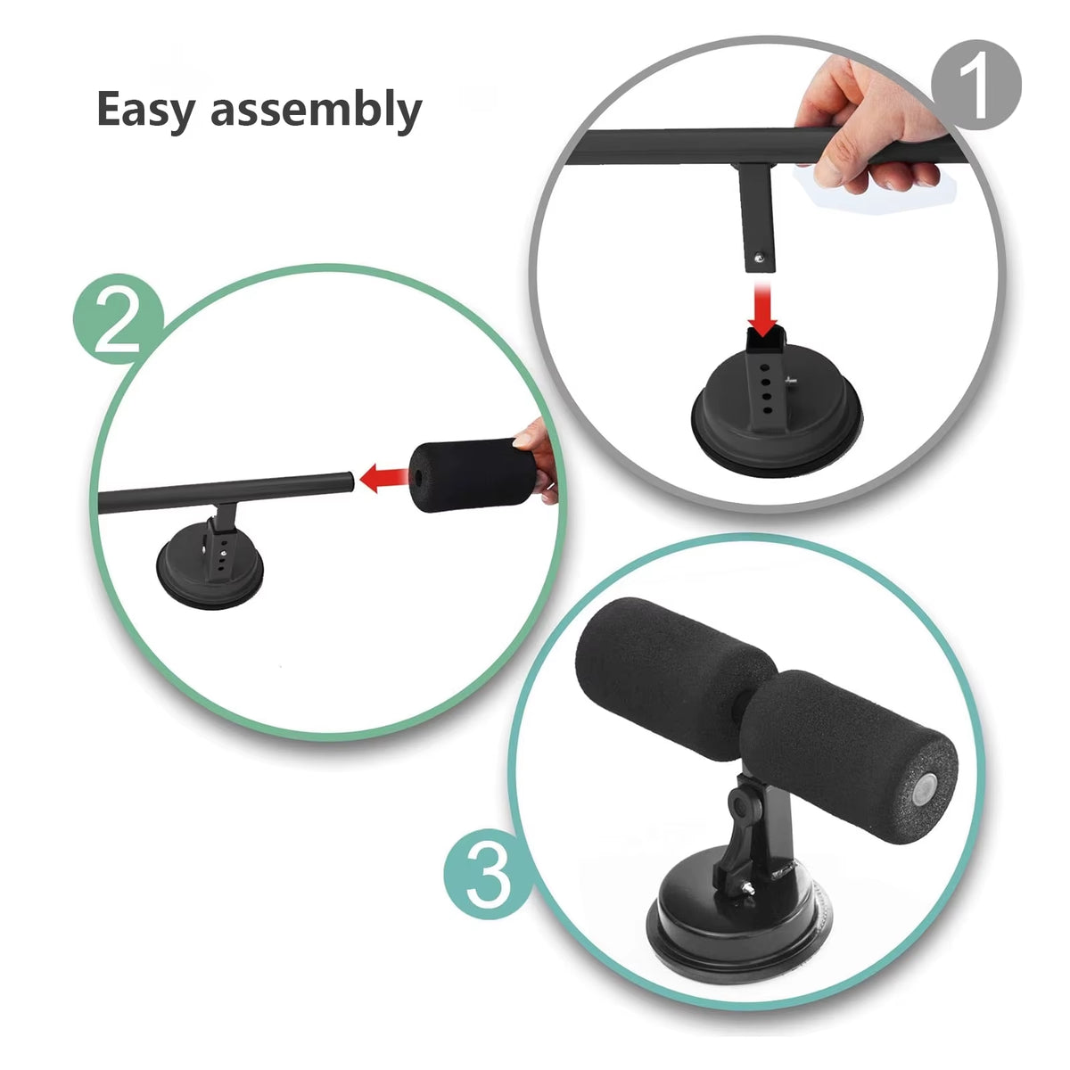 Suction Cup Sit-Up Assist Trainer