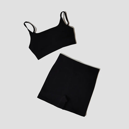 Seamless Yoga Set — Crop Top & Leggings