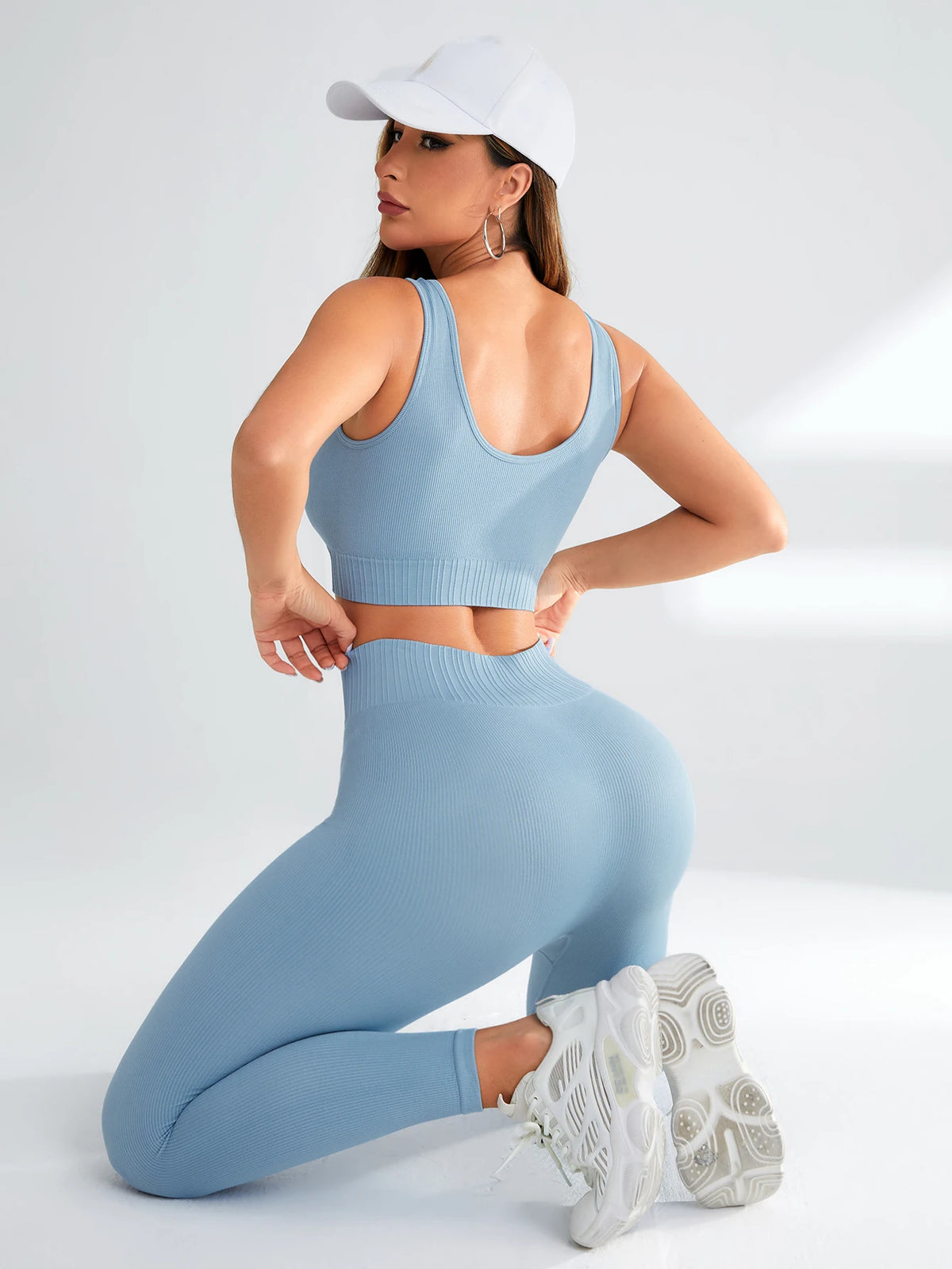 2-Piece Workout Set — Leggings & Sports Bra