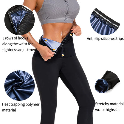 Sauna Sweat Pants — High-Waist Slimming Leggings