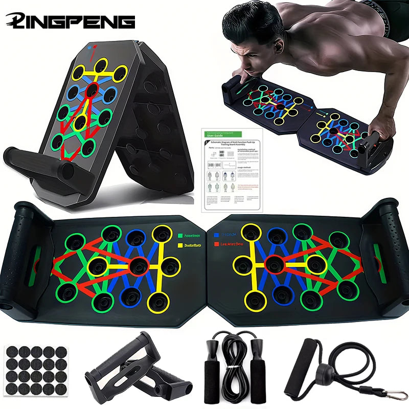 Foldable Push-Up Board Trainer