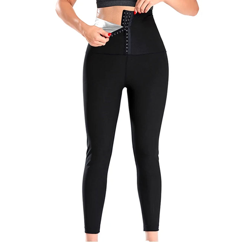 Sauna Sweat Pants — High-Waist Slimming Leggings