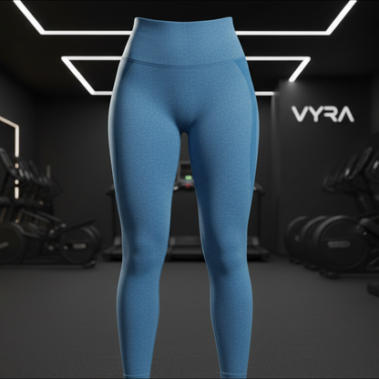 VYRA Contour Seamless High-Waist Gym Leggings