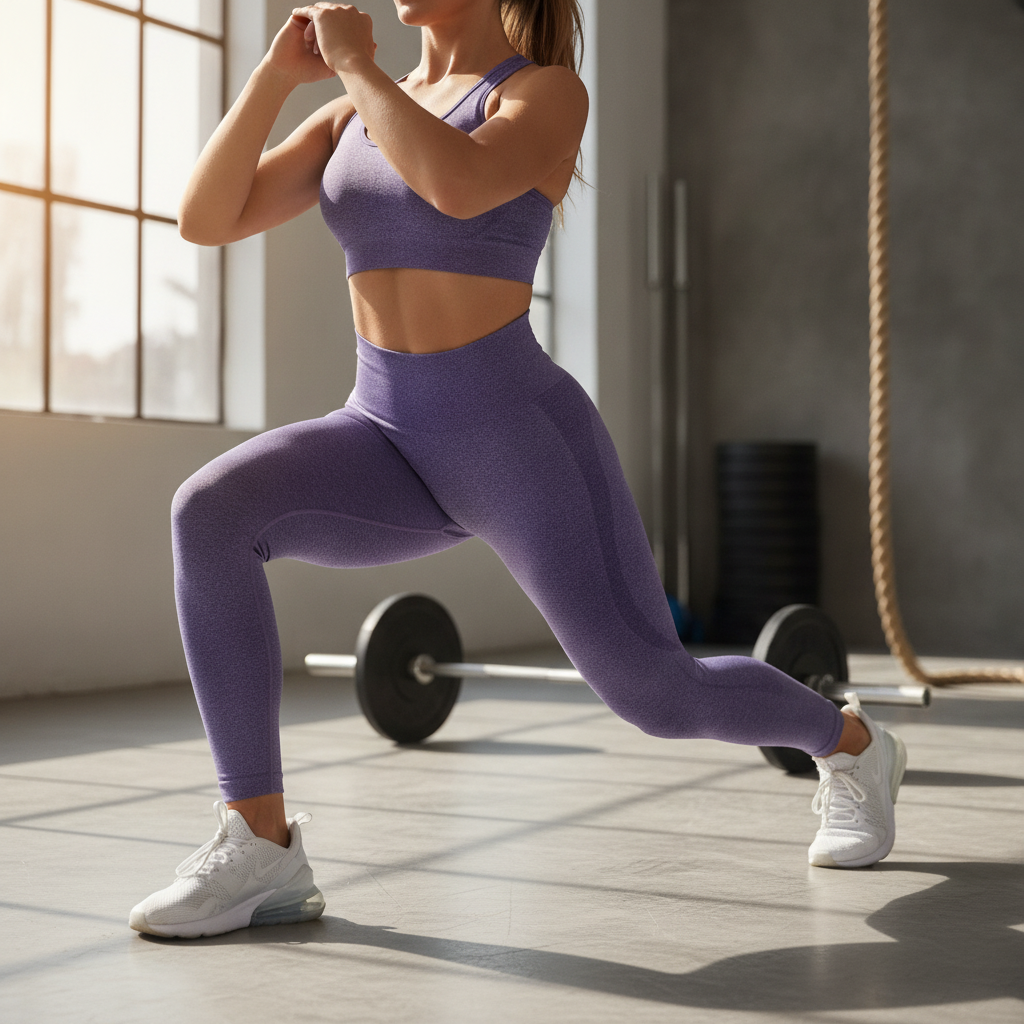 VYRA Contour Seamless High-Waist Gym Leggings