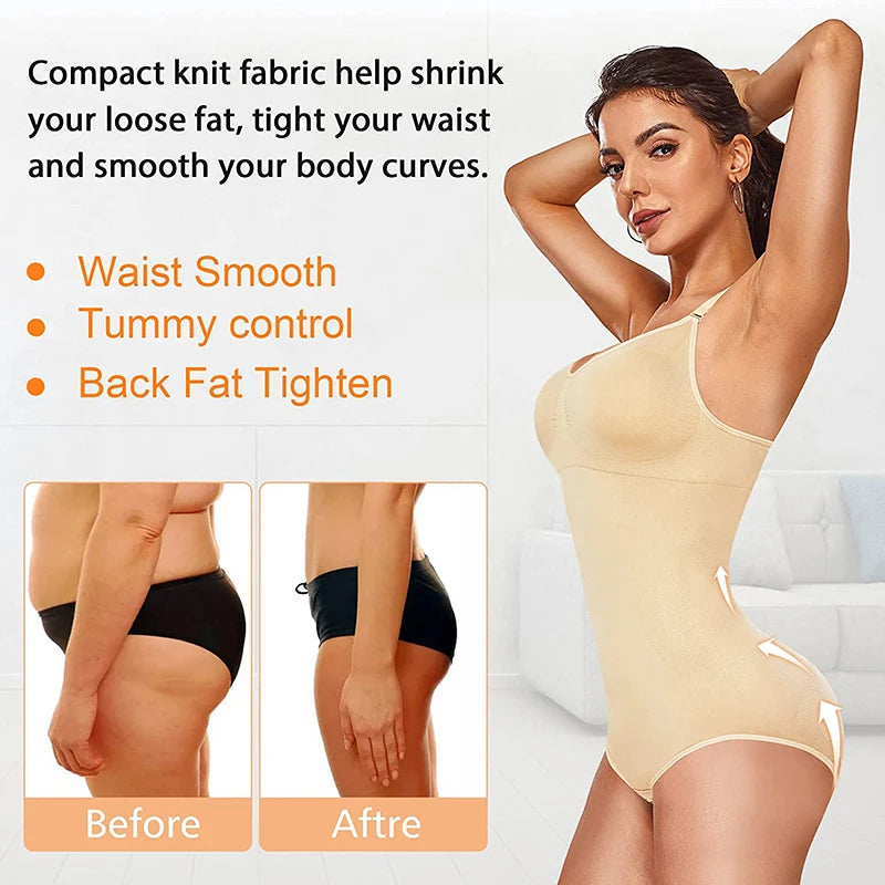 Seamless Tummy Control Shapewear Bodysuit